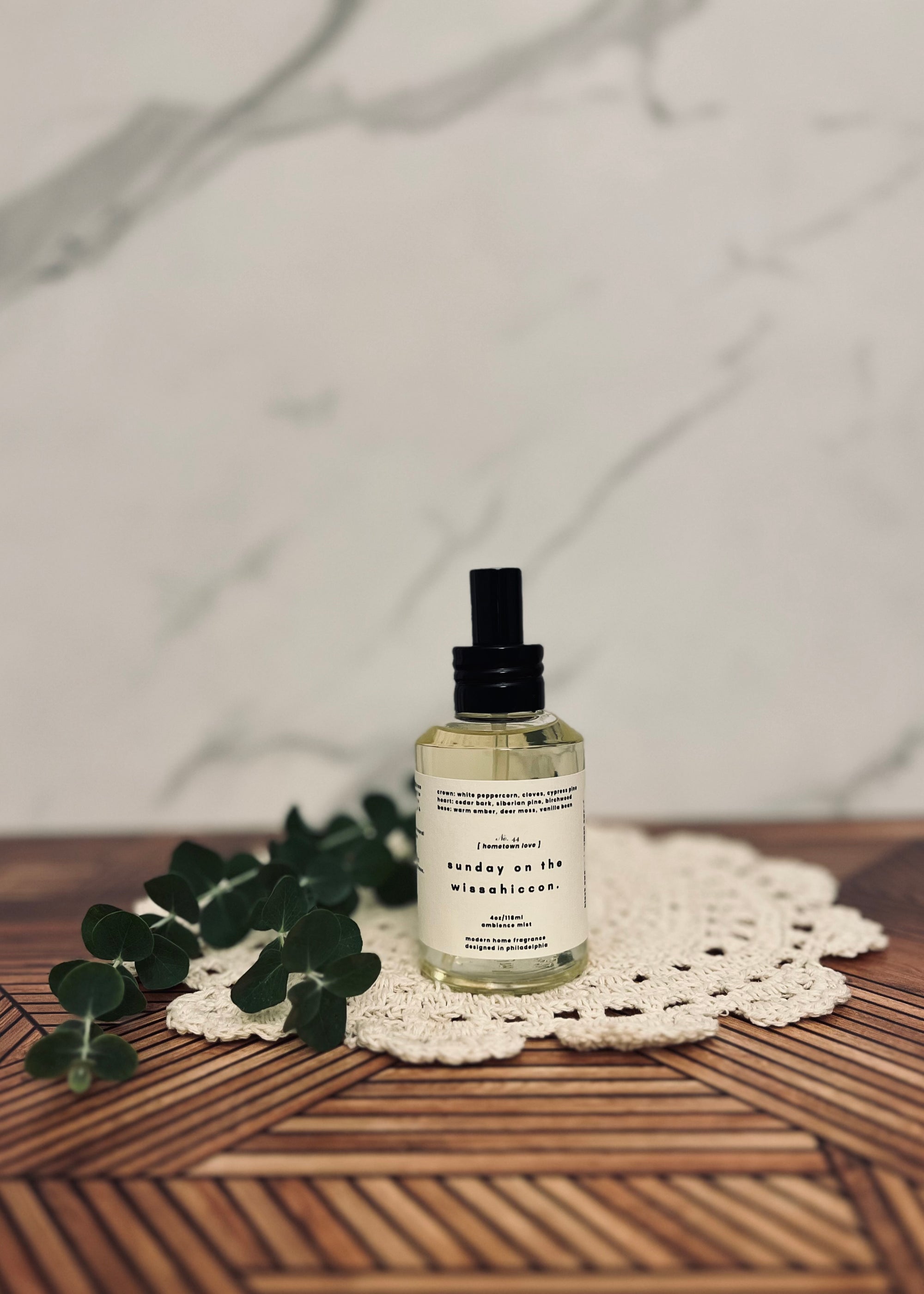 sunday on the wissahiccon. | ambience mist.