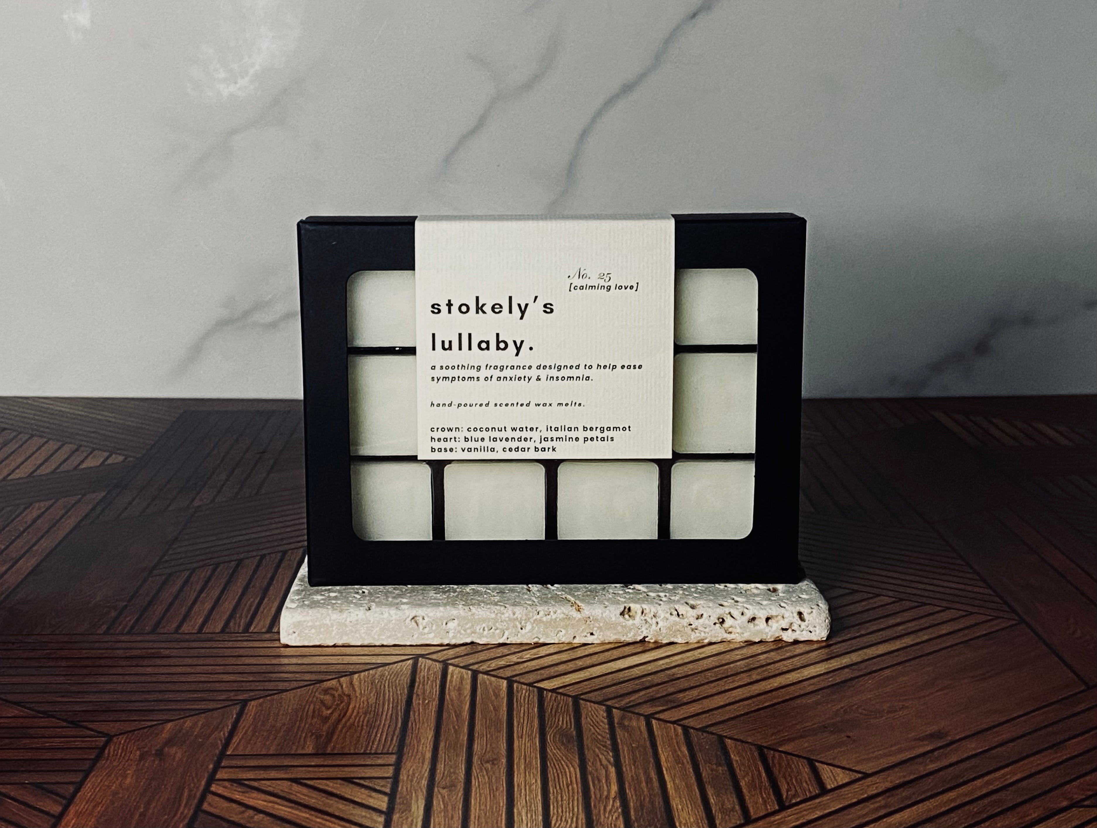 stokely&#39;s lullaby. | wax melts.
